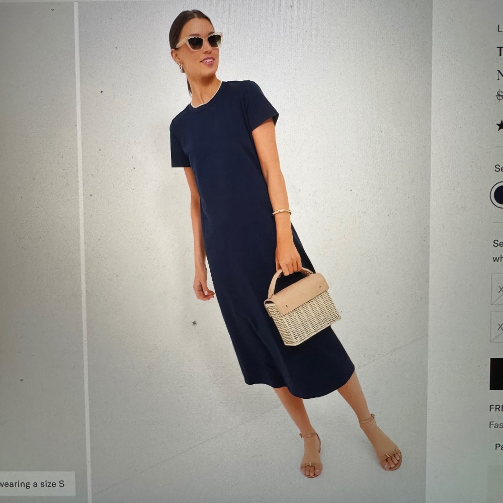 Pomander Place Navy Colbie Maxi Dress - XS